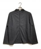 ARMANI EXCHANGEアルマーニ エクスチェンジ）の古着「ニットジップジャケット/NIT ZIP UP JACKET」｜グレー