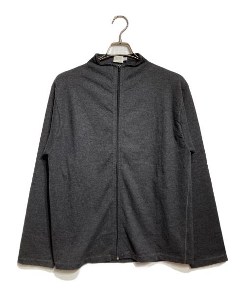 ARMANI EXCHANGE（アルマーニ エクスチェンジ）ARMANI EXCHANGE (アルマーニ エクスチェンジ) ニットジップジャケット/NIT ZIP UP JACKET グレー サイズ:Lの古着・服飾アイテム