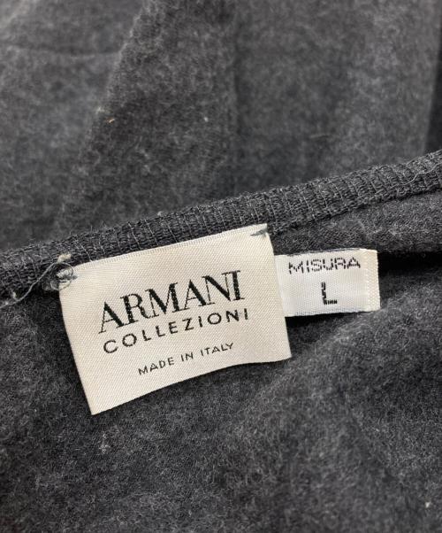 ARMANI EXCHANGE（アルマーニ エクスチェンジ）ARMANI EXCHANGE (アルマーニ エクスチェンジ) ニットジップジャケット/NIT ZIP UP JACKET グレー サイズ:Lの古着・服飾アイテム
