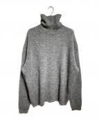 JIL SANDERジルサンダー）の古着「ウールモヘアブレンドニット/ Wool-Mohair Blend Knit」｜グレー