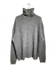JIL SANDER（ジルサンダー）の古着「ウールモヘアブレンドニット/ Wool-Mohair Blend Knit」｜グレー