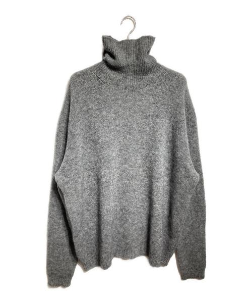 JIL SANDER（ジルサンダー）JIL SANDER (ジルサンダー) ウールモヘアブレンドニット/ Wool-Mohair Blend Knit グレー サイズ:―の古着・服飾アイテム