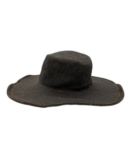 Pate a Chou by 45R（フォーティファイブ・アール）Pate a Chou by 45R (フォーティファイブ・アール) リネンラミーハット/Linen-Ramie Hat ブラウンの古着・服飾アイテム