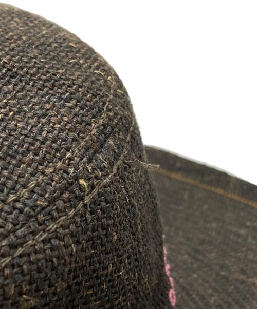 Pate a Chou by 45R（フォーティファイブ・アール）Pate a Chou by 45R (フォーティファイブ・アール) リネンラミーハット/Linen-Ramie Hat ブラウンの古着・服飾アイテム
