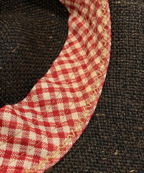 Pate a Chou by 45R（フォーティファイブ・アール）Pate a Chou by 45R (フォーティファイブ・アール) リネンラミーハット/Linen-Ramie Hat ブラウンの古着・服飾アイテム
