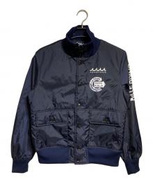 muta MARINE×acanthus（ムータマリン×アカンサス）の古着「ナイロンジャケット/Nylon jacket」｜ネイビー