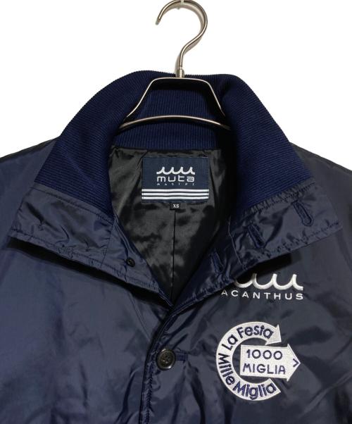 muta MARINE（ムータマリン）muta MARINE (ムータマリン) ACANTHUS (アカンサス) ナイロンジャケット/Nylon jacket ネイビー サイズ:XSの古着・服飾アイテム