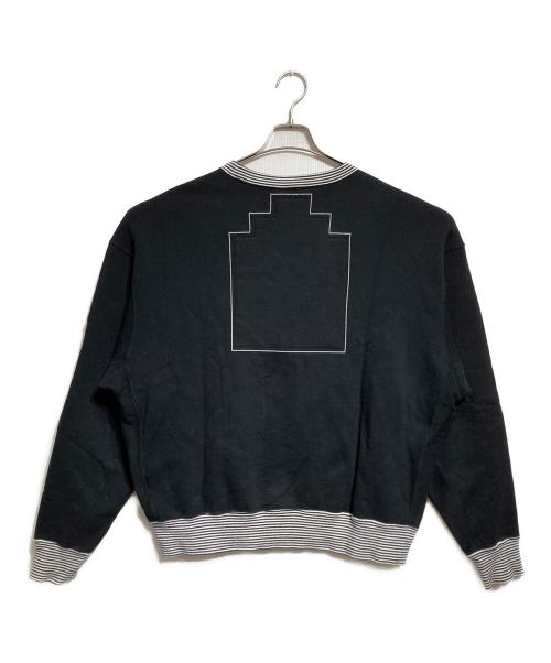 C.E（シーイー）C.E (シーイー) Lips Display Crew Neck スウェット/ リップス ディスプレイ クルーネック スウェット ブラック サイズ:Lの古着・服飾アイテム