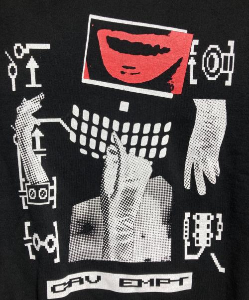 C.E（シーイー）C.E (シーイー) Lips Display Crew Neck スウェット/ リップス ディスプレイ クルーネック スウェット ブラック サイズ:Lの古着・服飾アイテム