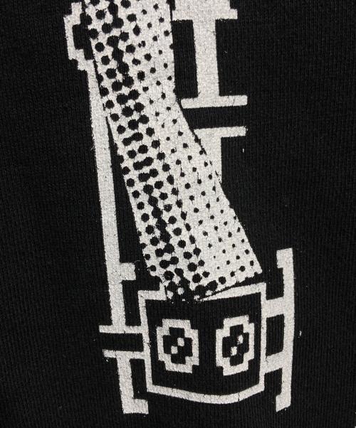 C.E（シーイー）C.E (シーイー) Lips Display Crew Neck スウェット/ リップス ディスプレイ クルーネック スウェット ブラック サイズ:Lの古着・服飾アイテム