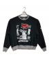 C.E（シーイー）の古着「Lips Display Crew Neck スウェット/ リップス ディスプレイ クルーネック スウェット」｜ブラック