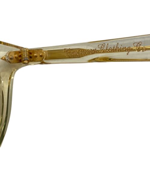 白山眼鏡店（ハクサンガンキョウテン）白山眼鏡店 (ハクサンガンキョウテン) TIMEWORN  CLOTHING 眼鏡/glasses イエロー サイズ:記載無しの古着・服飾アイテム