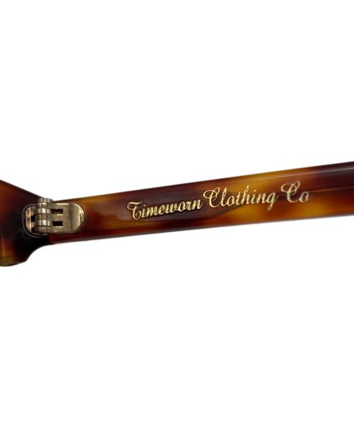 白山眼鏡店（ハクサンガンキョウテン）白山眼鏡店 (ハクサンガンキョウテン) BlowLineサングラス/ブローラインサングラス ブラウン サイズ:記載無しの古着・服飾アイテム