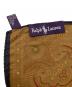 中古・古着 RALPH LAUREN Purple Label (ラルフ ローレン パープル レーベル) シルクスカーフ/Silk scarf ブラウン：10000円