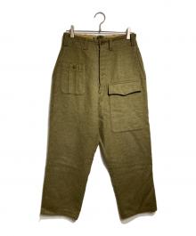 Canadian Army（カナダ軍）の古着「バトルドレスウールトラウザー/Battle Dress Wool Trousers」｜グリーン