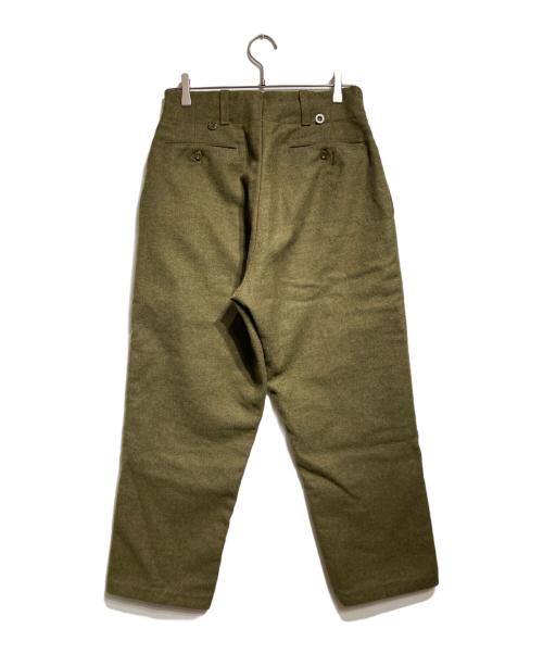 Canadian Army（カナダ軍）Canadian Army (カナダ軍) バトルドレスウールトラウザー/Battle Dress Wool Trousers グリーン サイズ:96の古着・服飾アイテム