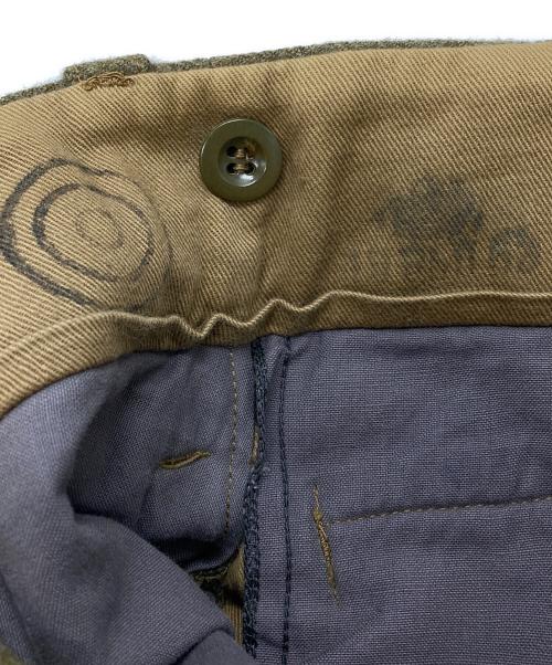 Canadian Army（カナダ軍）Canadian Army (カナダ軍) バトルドレスウールトラウザー/Battle Dress Wool Trousers グリーン サイズ:96の古着・服飾アイテム