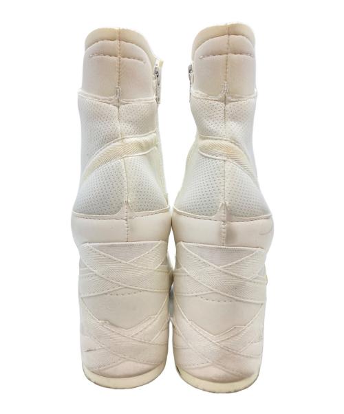 MM6 Maison Margiela（エムエムシックスメゾンマルジェラ）MM6 Maison Margiela (エムエムシックスメゾンマルジェラ) padded ankle boots ホワイト サイズ:37　1/2の古着・服飾アイテム