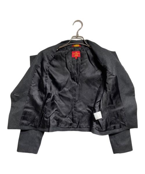 Vivienne Westwood RED LABEL（ヴィヴィアンウエストウッドレッドレーベル）Vivienne Westwood RED LABEL (ヴィヴィアンウエストウッドレッドレーベル) 1Bジャケット/One-button jacket グレー サイズ:Mの古着・服飾アイテム