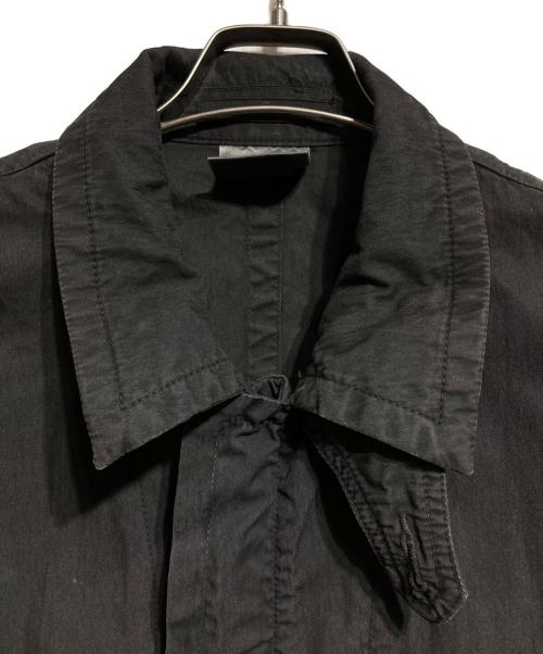 JULIUS（ユリウス）JULIUS (ユリウス) コットンツイルロングコート ブラック サイズ:2の古着・服飾アイテム