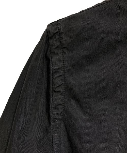 JULIUS（ユリウス）JULIUS (ユリウス) コットンツイルロングコート ブラック サイズ:2の古着・服飾アイテム