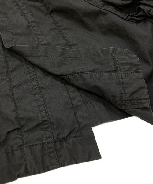 JULIUS（ユリウス）JULIUS (ユリウス) コットンツイルロングコート ブラック サイズ:2の古着・服飾アイテム