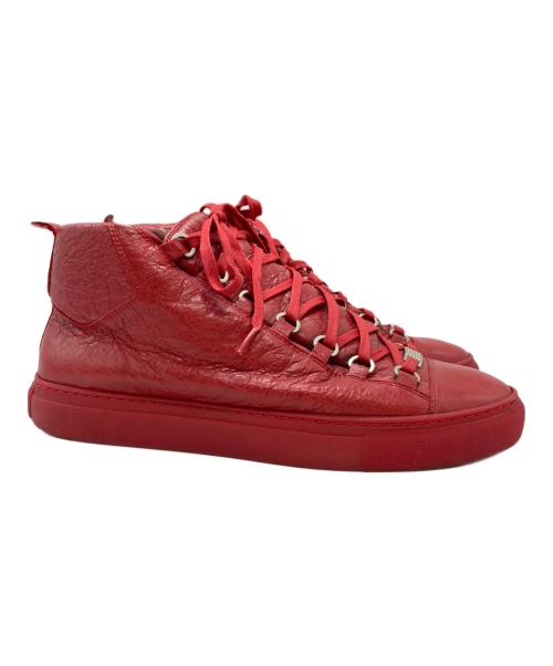 BALENCIAGA（バレンシアガ）BALENCIAGA (バレンシアガ) ARENA SNEAKERS レッド サイズ:41の古着・服飾アイテム