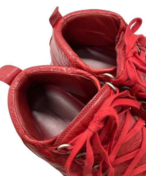 BALENCIAGA（バレンシアガ）BALENCIAGA (バレンシアガ) ARENA SNEAKERS レッド サイズ:41の古着・服飾アイテム
