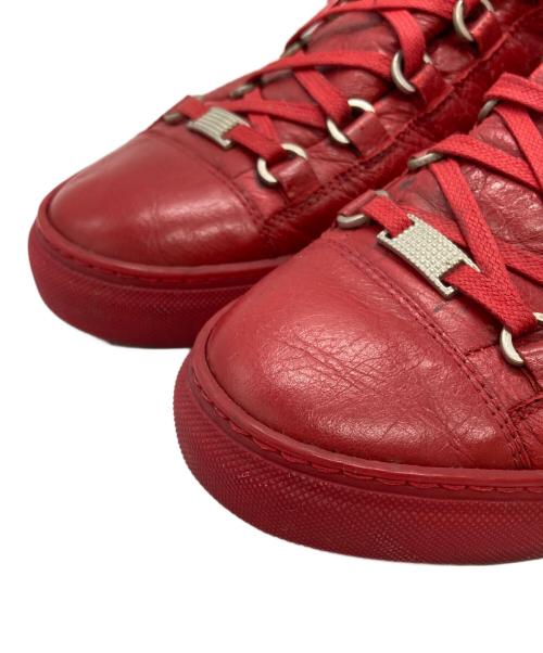 BALENCIAGA（バレンシアガ）BALENCIAGA (バレンシアガ) ARENA SNEAKERS レッド サイズ:41の古着・服飾アイテム