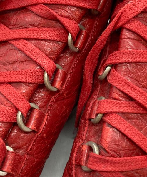 BALENCIAGA（バレンシアガ）BALENCIAGA (バレンシアガ) ARENA SNEAKERS レッド サイズ:41の古着・服飾アイテム