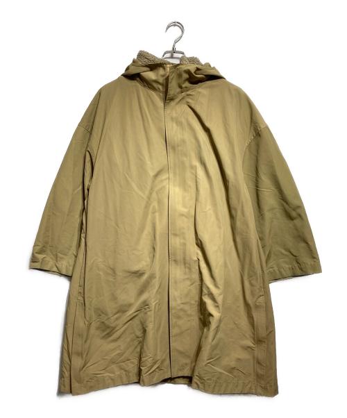 ES:S（エス）ES:S (エス) フーディーコート/Hooded coat ベージュ サイズ:Freeの古着・服飾アイテム