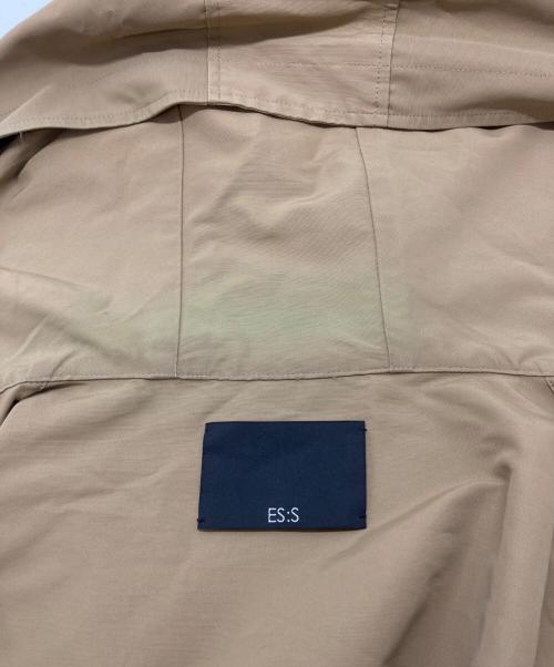 ES:S（エス）ES:S (エス) フーディーコート/Hooded coat ベージュ サイズ:Freeの古着・服飾アイテム
