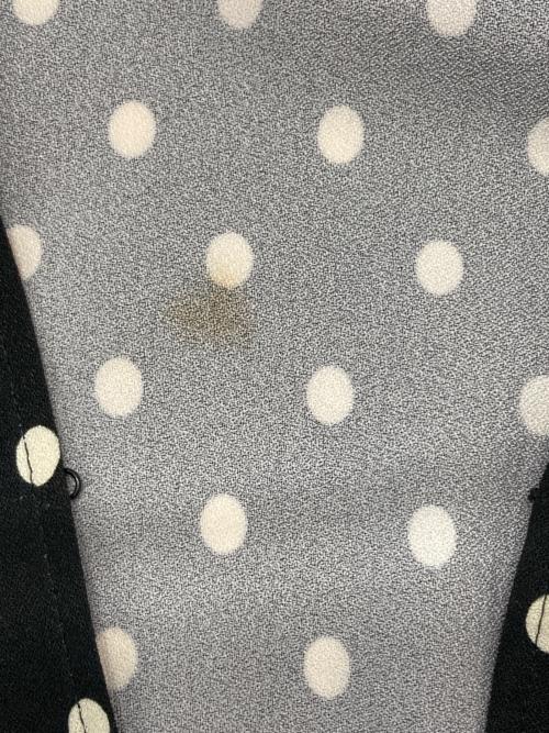 RED VALENTINO（レッドヴァレンティノ）RED VALENTINO (レッドヴァレンティノ) ドットワンピース ブラック サイズ:40の古着・服飾アイテム