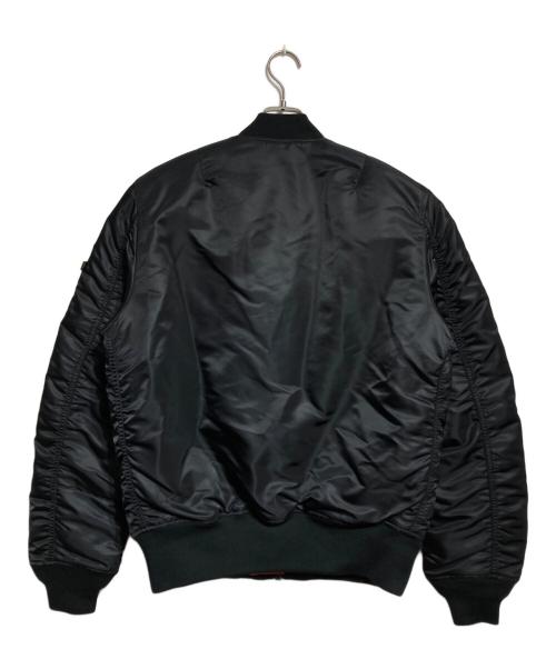 ALPHA（アルファ）ALPHA (アルファ) MA-1ジャケット/MA-1 jacket ブラック サイズ:XLの古着・服飾アイテム