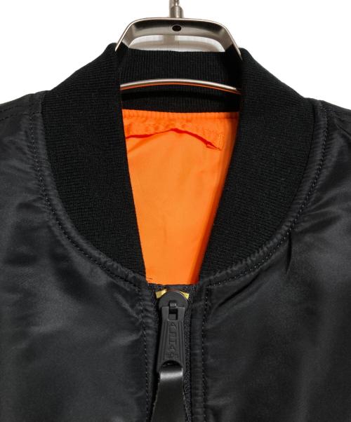 ALPHA（アルファ）ALPHA (アルファ) MA-1ジャケット/MA-1 jacket ブラック サイズ:XLの古着・服飾アイテム