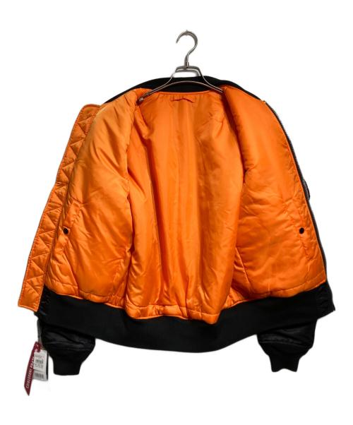 ALPHA（アルファ）ALPHA (アルファ) MA-1ジャケット/MA-1 jacket ブラック サイズ:XLの古着・服飾アイテム