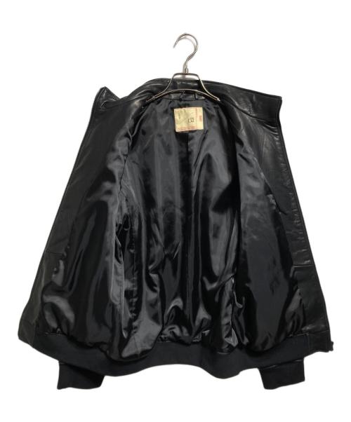 LB.04（ナノユニバース）LB.04 (ナノユニバース) ラムレザージャケット/Lamb Leather Jacket ブラック サイズ:Lの古着・服飾アイテム