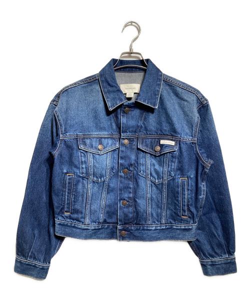 Calvin Klein Jeans（カルバンクラインジーンズ）Calvin Klein Jeans (カルバンクラインジーンズ) デニムジャケット インディゴ サイズ:Ｓの古着・服飾アイテム
