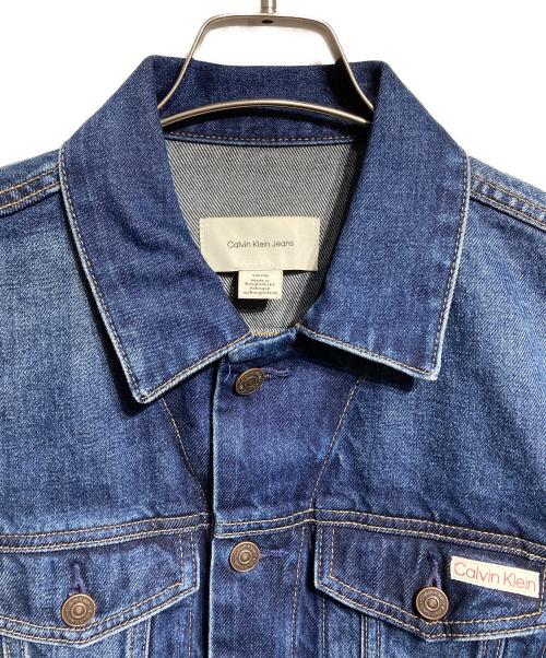 Calvin Klein Jeans（カルバンクラインジーンズ）Calvin Klein Jeans (カルバンクラインジーンズ) デニムジャケット インディゴ サイズ:Ｓの古着・服飾アイテム