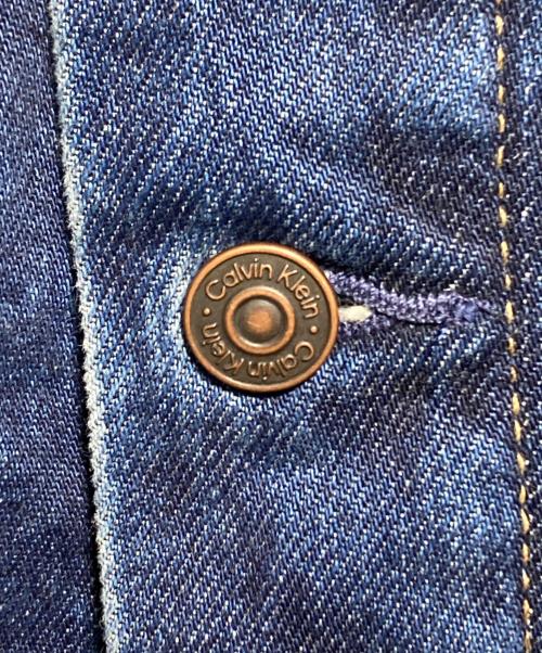 Calvin Klein Jeans（カルバンクラインジーンズ）Calvin Klein Jeans (カルバンクラインジーンズ) デニムジャケット インディゴ サイズ:Ｓの古着・服飾アイテム
