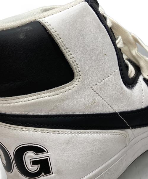 NIKE（ナイキ）NIKE (ナイキ) COMME des GARCONS HOMME PLUS (コムデギャルソンオムプリュス) TERMINATOR HIGH SP/ターミネーター ハイ SP ホワイト×ブラック サイズ:28.5㎝の古着・服飾アイテム