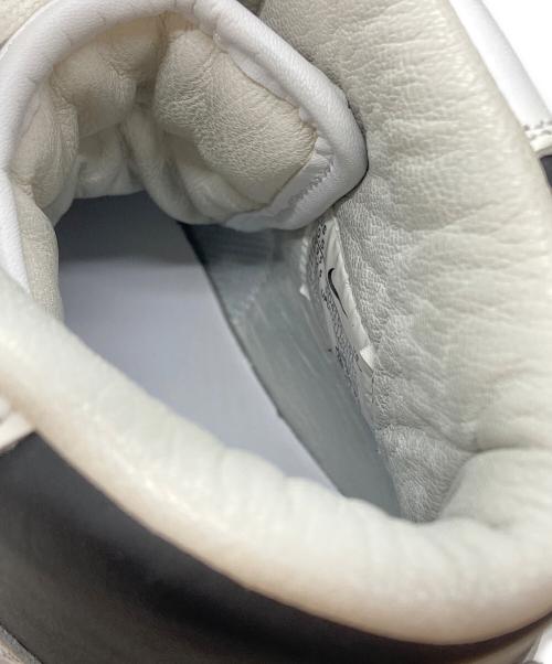 NIKE（ナイキ）NIKE (ナイキ) COMME des GARCONS HOMME PLUS (コムデギャルソンオムプリュス) TERMINATOR HIGH SP/ターミネーター ハイ SP ホワイト×ブラック サイズ:28.5㎝の古着・服飾アイテム