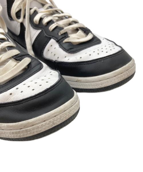 NIKE（ナイキ）NIKE (ナイキ) COMME des GARCONS HOMME PLUS (コムデギャルソンオムプリュス) TERMINATOR HIGH SP/ターミネーター ハイ SP ホワイト×ブラック サイズ:28.5㎝の古着・服飾アイテム