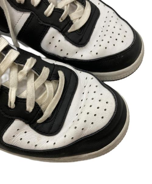 NIKE（ナイキ）NIKE (ナイキ) COMME des GARCONS HOMME PLUS (コムデギャルソンオムプリュス) TERMINATOR HIGH SP/ターミネーター ハイ SP ホワイト×ブラック サイズ:28.5㎝の古着・服飾アイテム