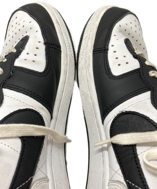 NIKE（ナイキ）NIKE (ナイキ) COMME des GARCONS HOMME PLUS (コムデギャルソンオムプリュス) TERMINATOR HIGH SP/ターミネーター ハイ SP ホワイト×ブラック サイズ:28.5㎝の古着・服飾アイテム