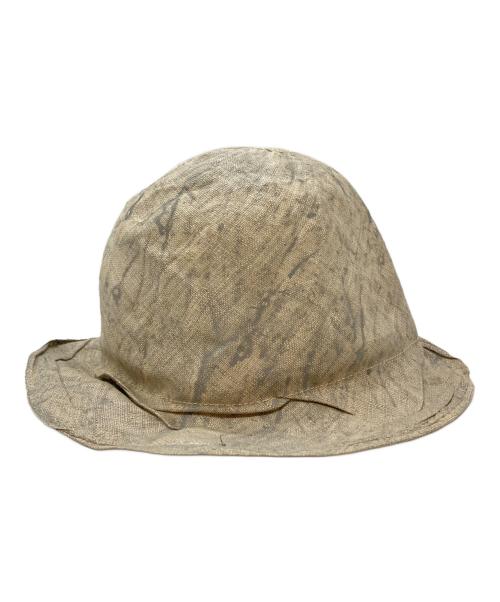 REINHARD PLANK（レナードプランク）REINHARD PLANK (レナードプランク) ハット/Hat グレー×ベージュの古着・服飾アイテム