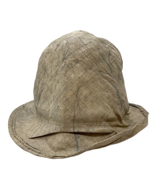 REINHARD PLANK（レナードプランク）REINHARD PLANK (レナードプランク) ハット/Hat グレー×ベージュの古着・服飾アイテム