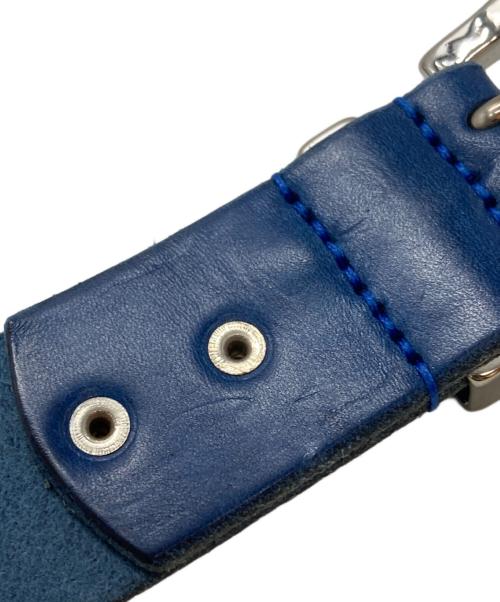 OUR LEGACY（アワーレガシー）OUR LEGACY (アワーレガシー) 4CM BELT/4センチベルト ブルーの古着・服飾アイテム