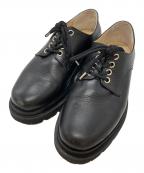 SIMPLY COMPLICATEDシンプリーコンプリケイティド）の古着「ダービーレザーシューズ/Derby leather shoes」｜ブラック