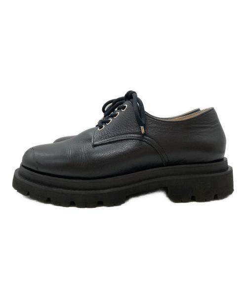 SIMPLY COMPLICATED（シンプリーコンプリケイティド）SIMPLY COMPLICATED (シンプリーコンプリケイティド) ダービーレザーシューズ/Derby leather shoes ブラック サイズ:不明　の古着・服飾アイテム